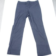 Charter Club Dress Pants Women's 10 Navy Stretch Classic Fit Formal Business