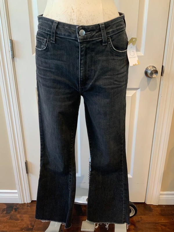 Siwy Gray Wash "Hear Me Know Vicky” Bootcut Jeans, Size 28