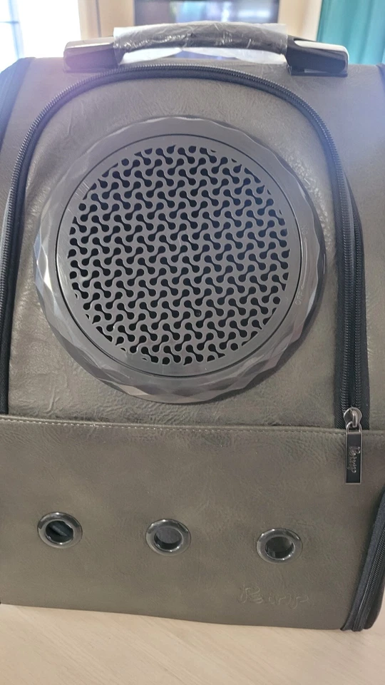 Mochila para gatos y perros pequeños paseo o viaje - Imagem 4 de 4