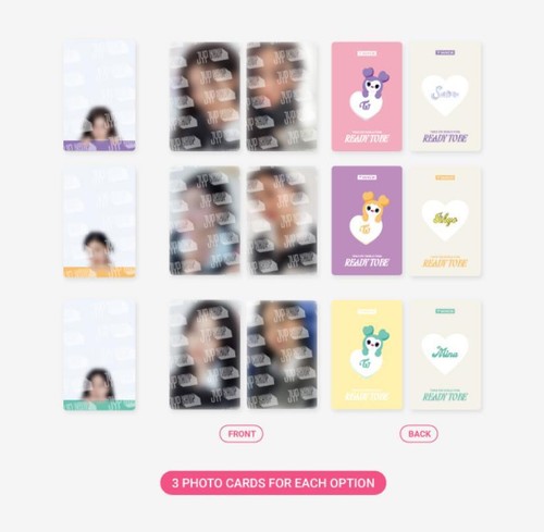 TWICE 5TH WORLD TOUR READY TO BE OFFICIAL MD GOODS COLLECT BOOK + 3 PHOTOCARD - Picture 5 of 9