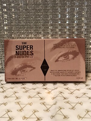 Charlotte Tilbury The Super Nudes Easy Eye Palette 8,2g Neu und Originalverpackt