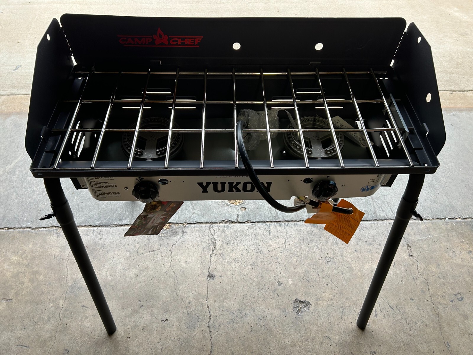 Camp Chef Yukon Double Dual Burner Camping Travel Outdoor Stove