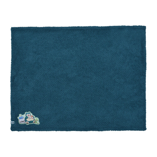 Pokemon Center Original Snorlax's yawn Mini Blanket Lap robe Wooloo Sobble