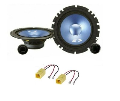 Alpine SXE-17CS Set 4 Lautsprecher 16CM Fiat 188 Ducato II (244) 02>06 Conn Kfz