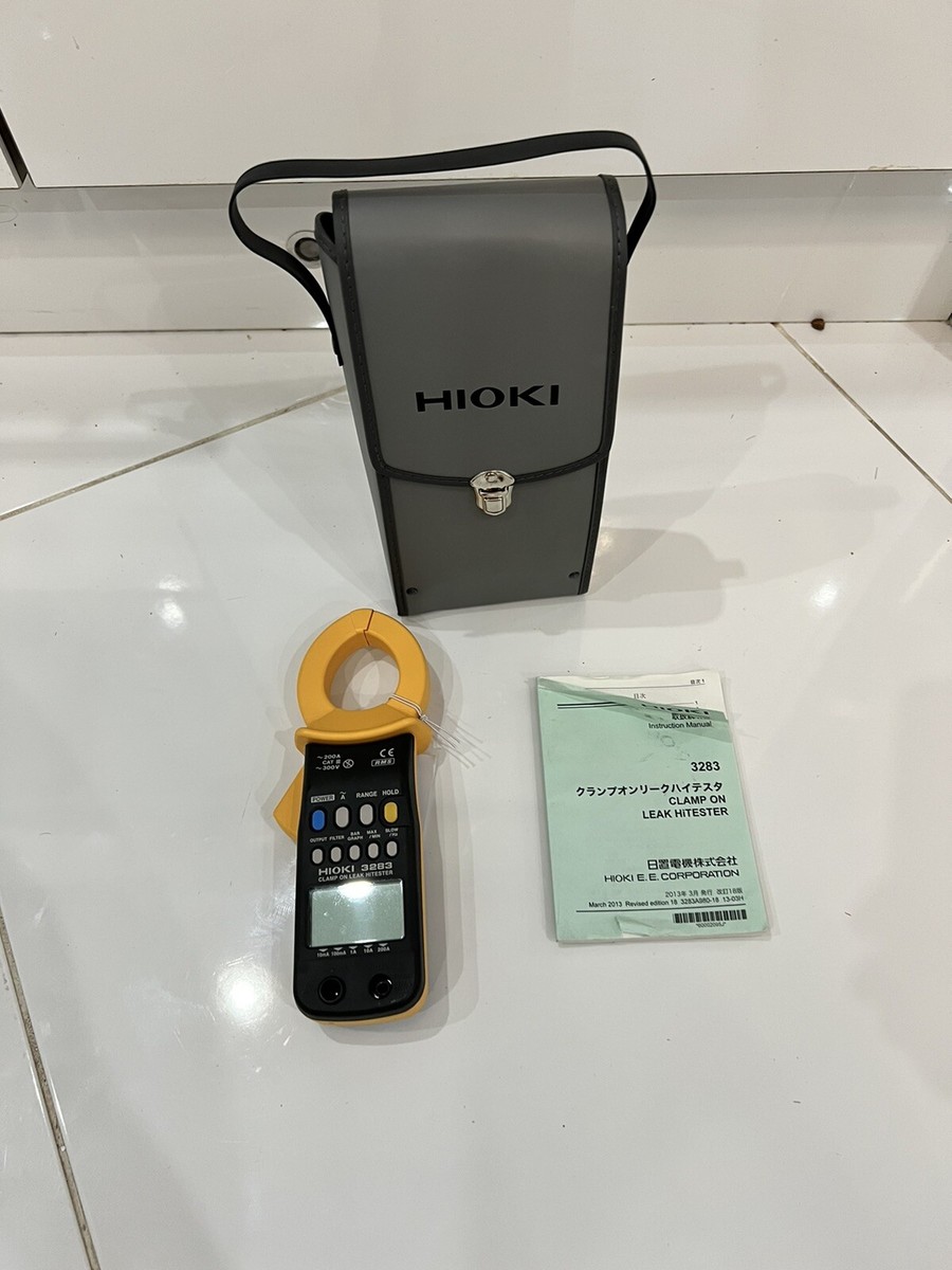 HIOKI 日置 3283 クランプオンリークハイテスタ 200A 中古 HIOKI 日置 3283 クランプオンリークハイテスタ 200A 中古