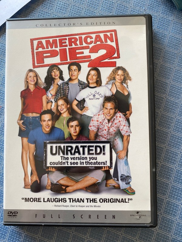 American Pie 2 (DVD, 2002, Unrated Version Collectors Edition)