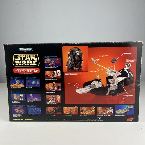 De colección Star Wars Micro Machines TIE Fighter Pilot & Academy Set 1996 - Imagen 6 de 7