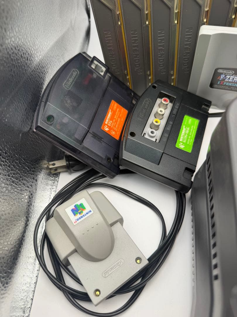 Nintendo 64 64DD Disk Drive Console System games From Japan RARE