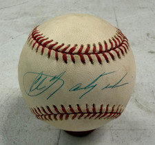 CARL YASTRZEMSKI RED SOX SIGNED AUTOGRAPHED OAL BASEBALL BALL BECKETT BAS