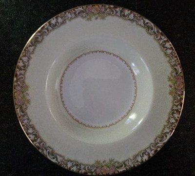 Vtg Noritake Harmony Gold Trim Set of 10* 8.25'' Soup Bowls Made Occupied Japan
