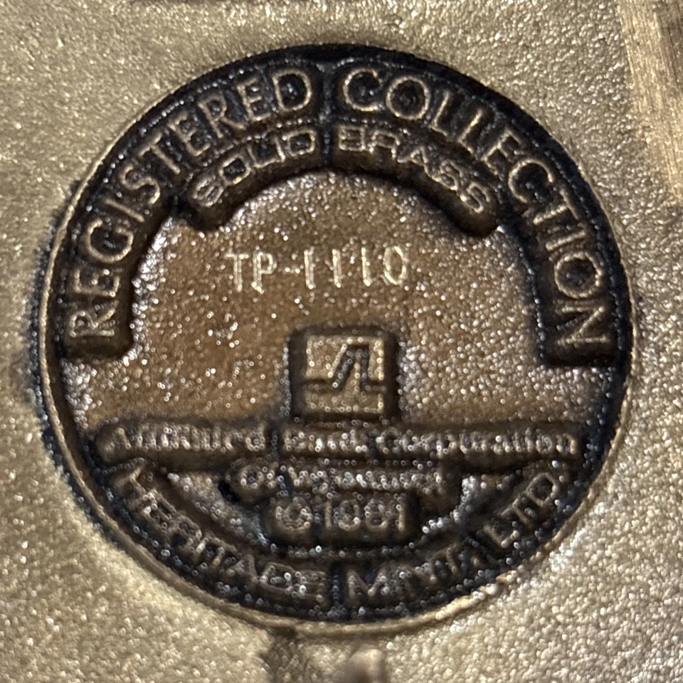 Heritage Mint "the Yearling" Solid Brass Belt Buckle Wyoming TP-1110 - Image 4 of 4