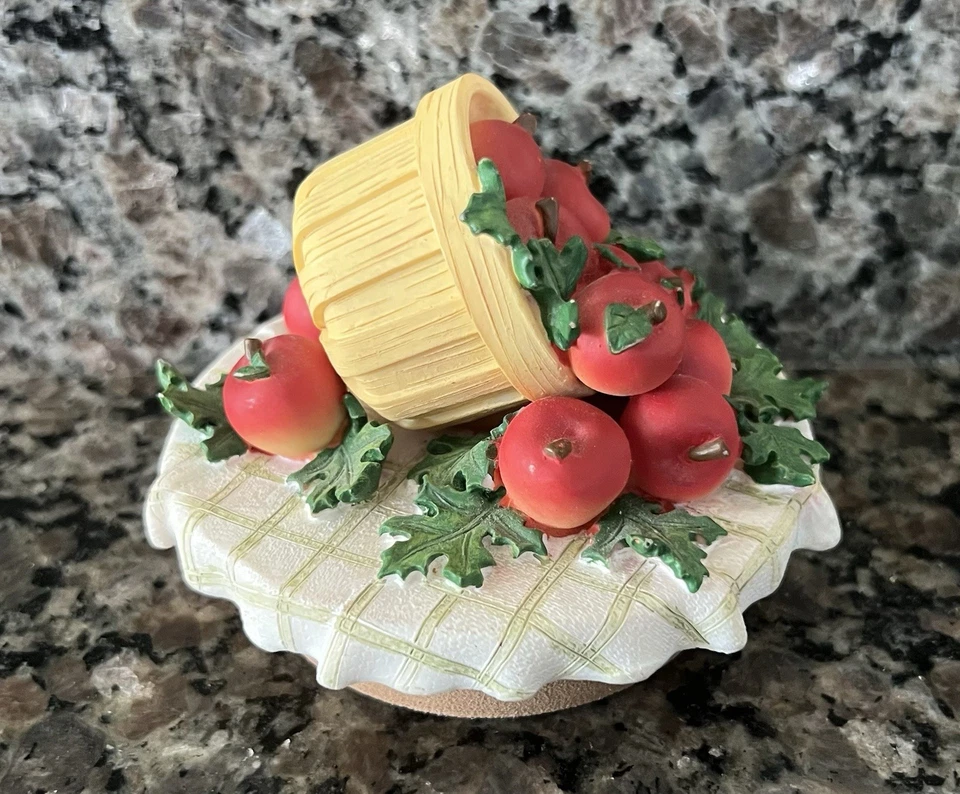 家庭内饰蒲式耳红苹果蜡烛罐上装 — 第 3/4 张图片