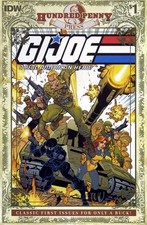 GI Joe A Real American Hero Hundred Penny Press Edition 1A VF 2011 Stock Image