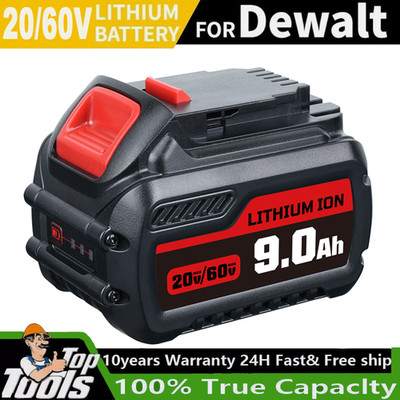 20V 54V 60V 9000mAh Akku für DeWalt XR FlexVolt DCB612 DCB206 DCB606 DCB609 NEU