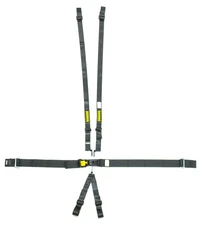 Schroth Racing 6pt Harness System SFI LatchLink Black HANS SR 76560H