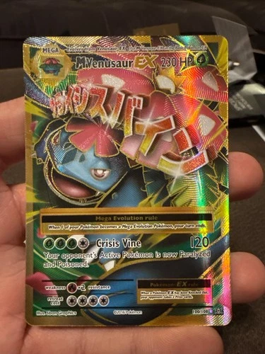 M Venusaur EX (Full Art) 100/108 Evolutions Holo