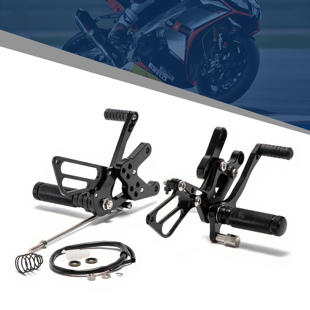 Foot pegs Adjustable CNC Rearsets For YAMAHA YZF R3 MT 03 2015-2023 2016 2017 18