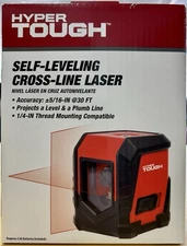Hyper Tough Self Leveling Cross Line Laser