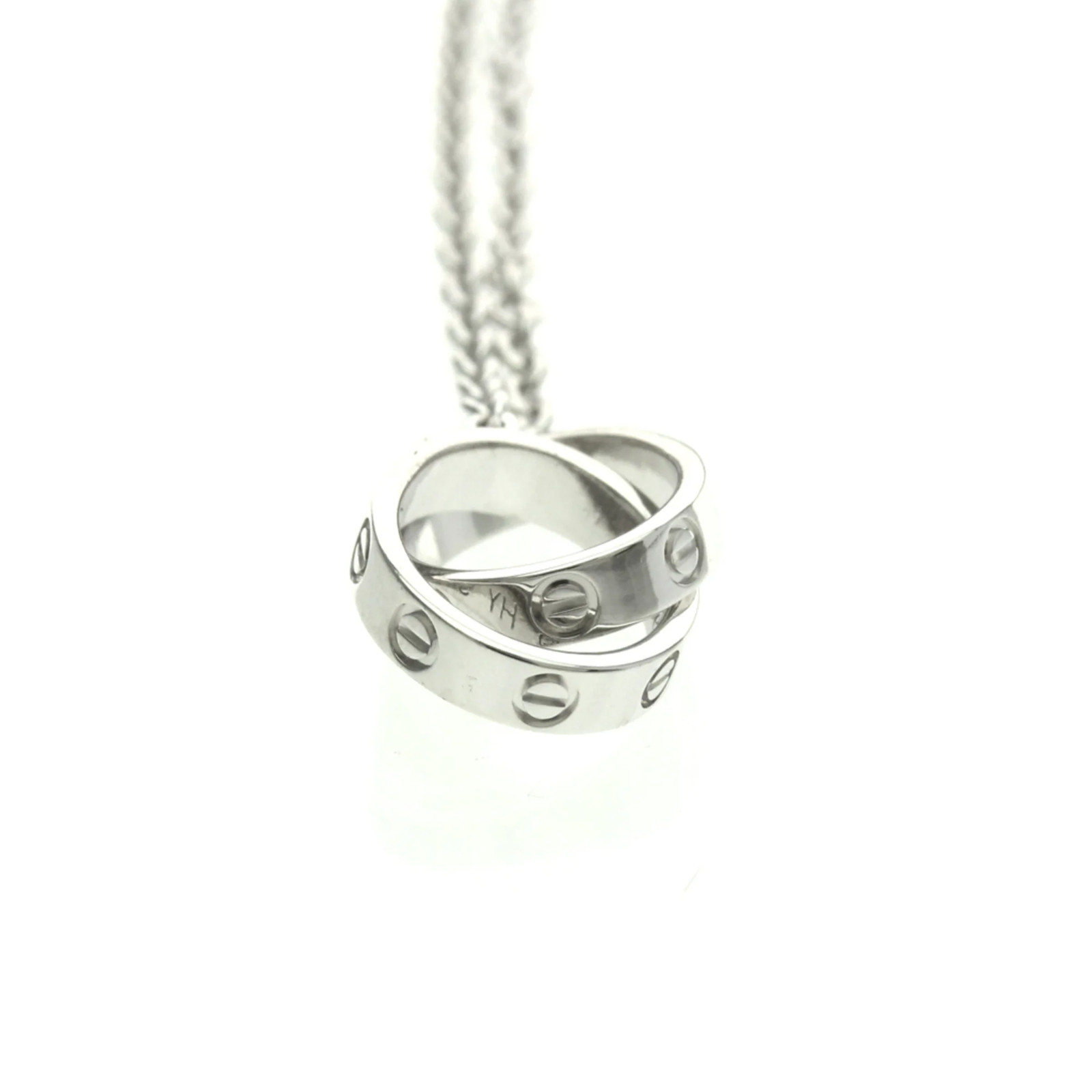 Cartier Baby Love Necklace White Gold (18K) No Stone Women,Men Fas... BF590602 image 3