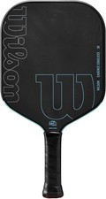 Wilson Cadence Edgeless 16 Pickleball Paddle Control Spin Raw Carbon Surface