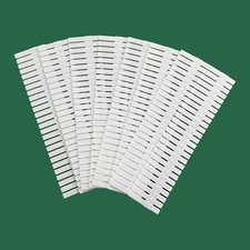 8 White Adjustable Grid Drawer Dividers, Diy Storage Organizer, Used For Orga...