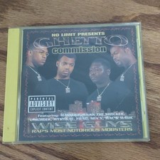 Ghetto Commission Wise Guys CD Rap Hip-Hop No Limit Records 1998 Album