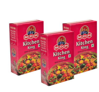 MDH Kitchen King Masala 100g x 3 | Pack of 3 | Premium Indian Mixed Spice Blend