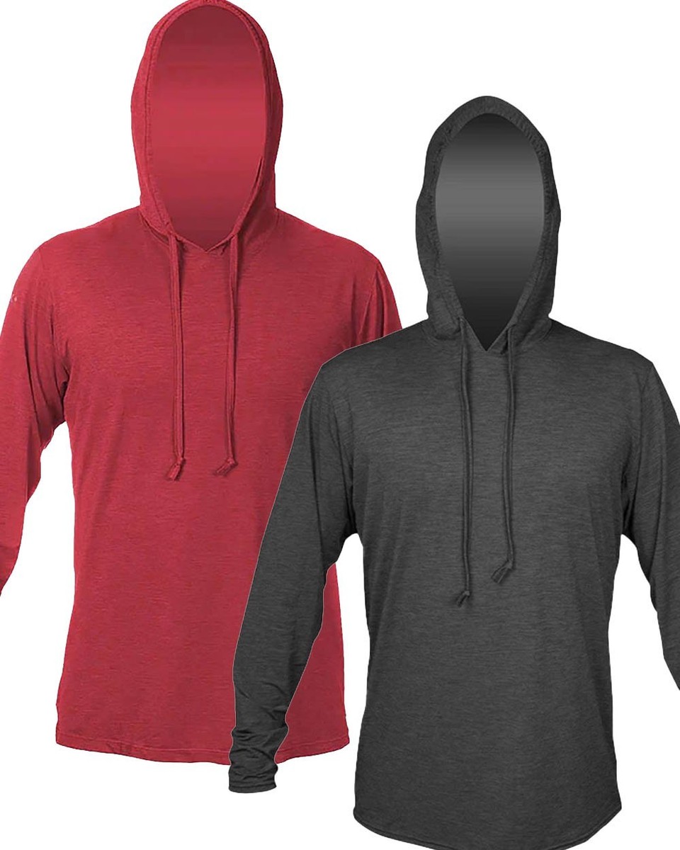 ANETIK Men's Low Pro Tech Hooded Long Sleeve T-Shirt - MVLPRH8