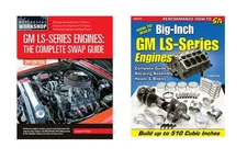 GM LS-Series Engines: Complete Swap Guide & How To Build Big-Inch TWO BOOKS SET