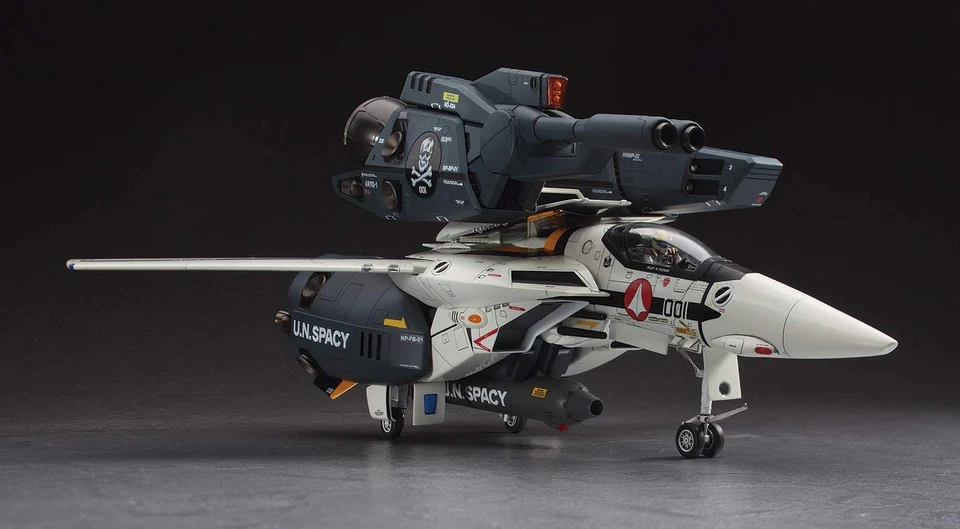 Hasegawa Macross VF-1S/A Strike/Super Valkyrie Skull Platoon 1/48 Model Kit New - Image 4 of 4