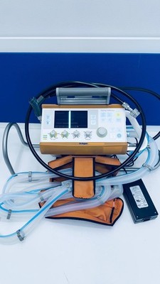 Drager Oxylog 3000 Plus with power supply and bottle handle