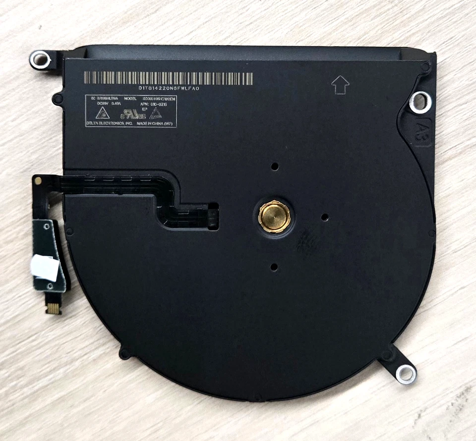 New APPLE OEM Right CPU Fan for MacBook Pro Retina 15-inch Mid 2015 #923-00536 - Image 2 of 4