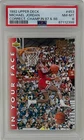 Michael Jordan 1992 Upper Deck Chicago Bulls NBA Basketball Card #453 PSA 8