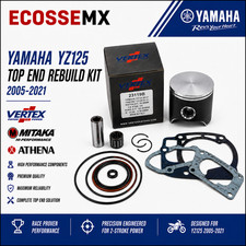 YAMAHA VERTEX TOP END PISTON KIT BEARING GASKET YZ125 SIZE 53.93A 2005-2021
