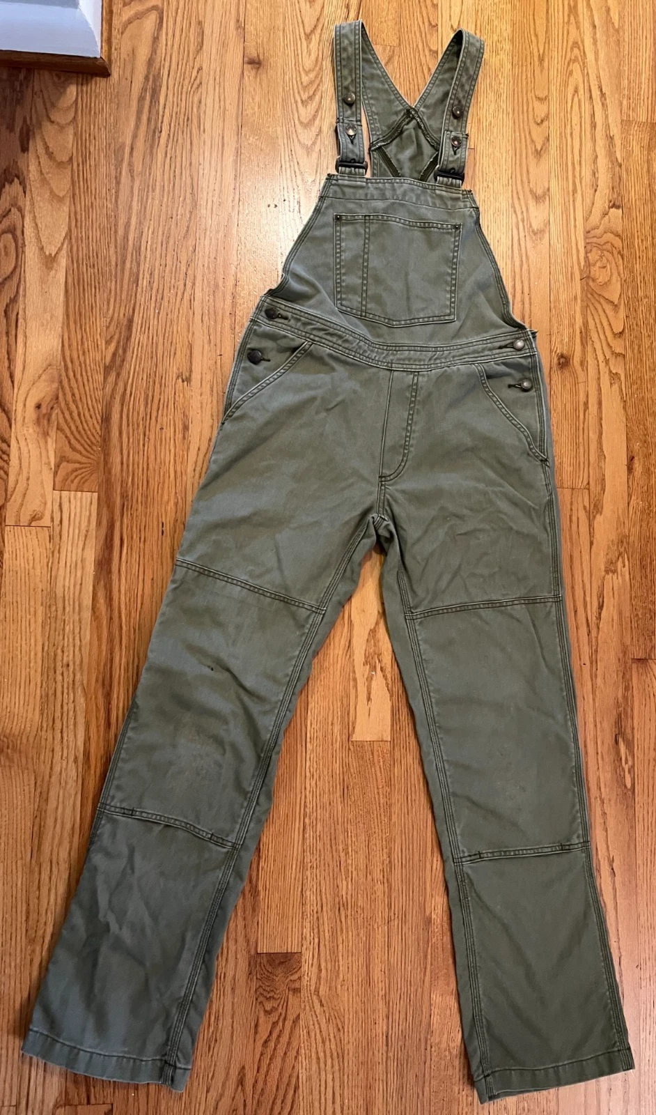 Patagonia Women's Hemp Canvas Green Overalls Size Small Workwear Outdoors
Opens in a new window or t