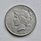 1925 Peace Silver Dollar 1$ SKU:SA078