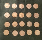 Lot of 20 $10 Face Value Kennedy 40% Silver Half Dollars 2.958 Ounces of Silver