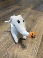 Disney Nightmare Before Christmas Ghost Zero Dog 8 inch Plush