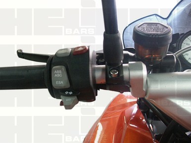 HeliBars TracStar Replacement Clip-On Handlebars/Risers for BMW K1300R TS05035
