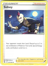 Sidney 241/264 Fusion Strike FST LP Pokemon Card TCG