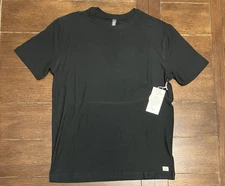 Vuori Strato Tech Tee Men’s Sz S Soft Performance Apparel Black NWT