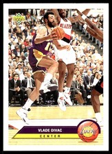 Vlade Divac 1992-93 Upper Deck  #LA3 Lakers NBA READ FREE SHIPPING AutographDen