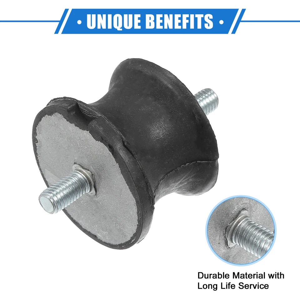 Montaje de transmisión automática 2 piezas apto para BMW 325is 1992-1995 goma negra Foto 4 de 4