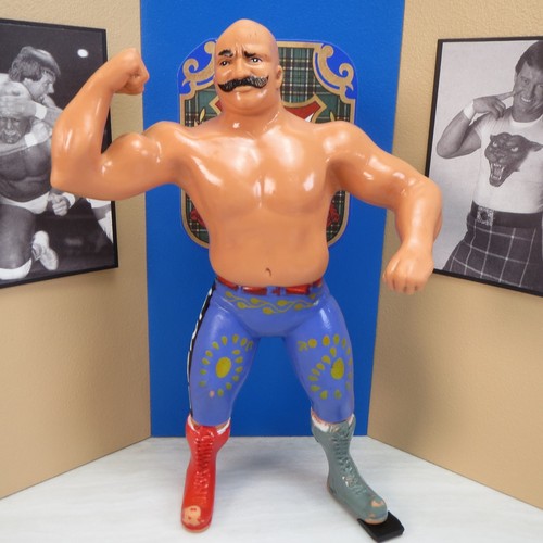 The Iron Sheik Vintage 1984 LJN WWF Wrestling Supe...