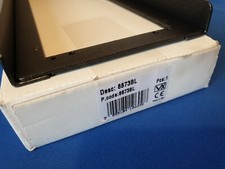 Videx 8873BL 8873/BL 3 module 1 row door video intercom black rainshield