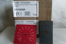 Cooking Performance Group 351124365 Temperature Dial Sticker & 351150756 Bracket