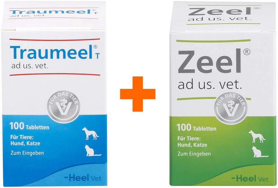 HEEL Zeel vet. + TRAUMEEL T Tabletten vet. 2 x100st PZN 4133318 + 5901506