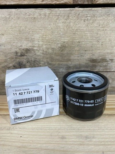 GENUINE BMW MOTORRAD MOTORCYCLE OIL FILTER P/N 11427721779 | eBay
