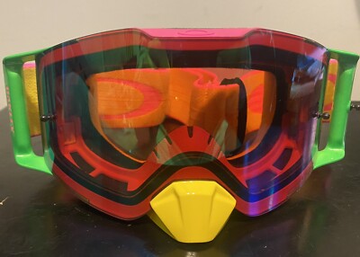 (Never Released) _ Oakley - Frontline MX-  !!! Pink, Yellow w/ Prizm Jade