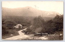 c1930s~Grafton Notch Maine ME~Old Speck Mountain~House~Car~Antique RPPC Postcard